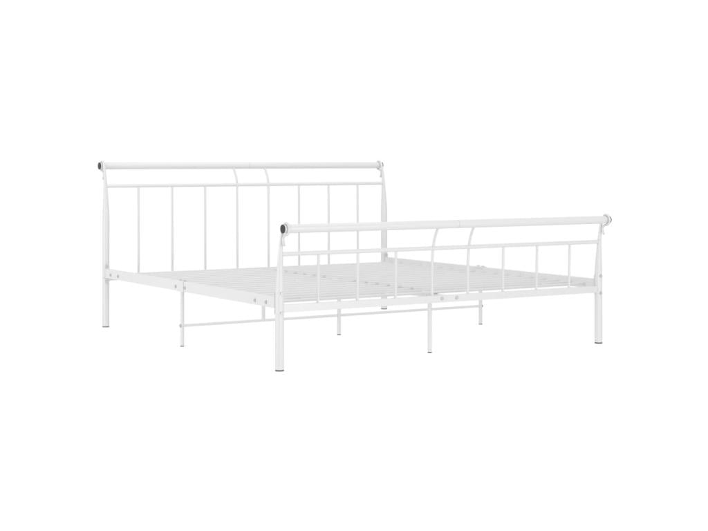 White Metal Bed 160x200 ATYX04935