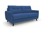 Chicyla Convertible Sofa Bed in Soft Waterproof Fabric T02 208 cm Matte - 160x197 Blue OBIF31472