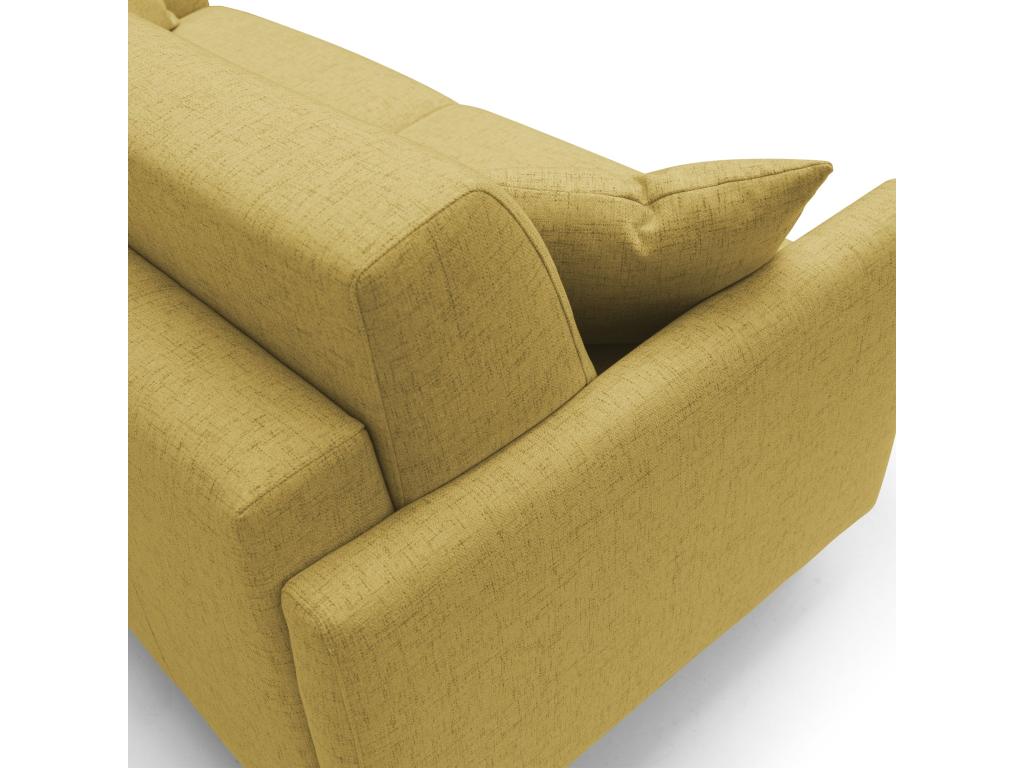 Chicyla FELIS Waterproof Fabric Convertible Sofa Bed T03 200 cm Matte - 160x197 Yellow QWBF06123