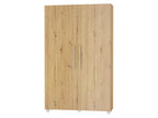 Domopure Vertical Wall Bed 120x200 cm Oak with Door, Todor Wall Bed GFIR49861