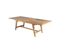 Chicyla - Garden table for 8/10 people - rectangular Chicyla extendable 180/240x100x75 cm in teak wood MTUX47643