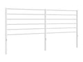 White metal headboard 193 cm XBGH62084
