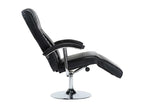 Black Faux Leather TV Chair EVMM52699