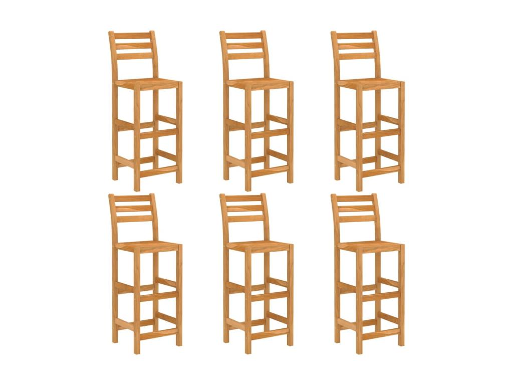 7-piece outdoor bar set, solid Chicyla wood, VAND89953