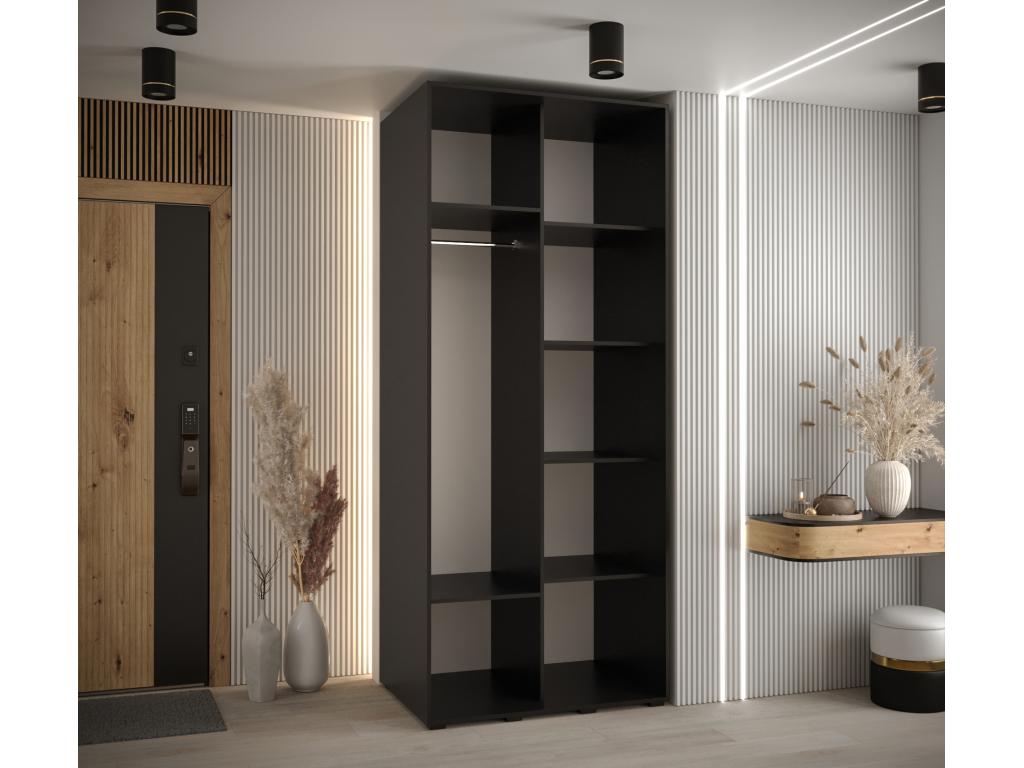 Chicyla 11 Sliding Door Wardrobe 235.2/100/60 2 Doors LSAL82133