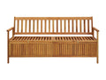 Domopure 170cm Solid Wood Garden Storage Bench YXRZ55911
