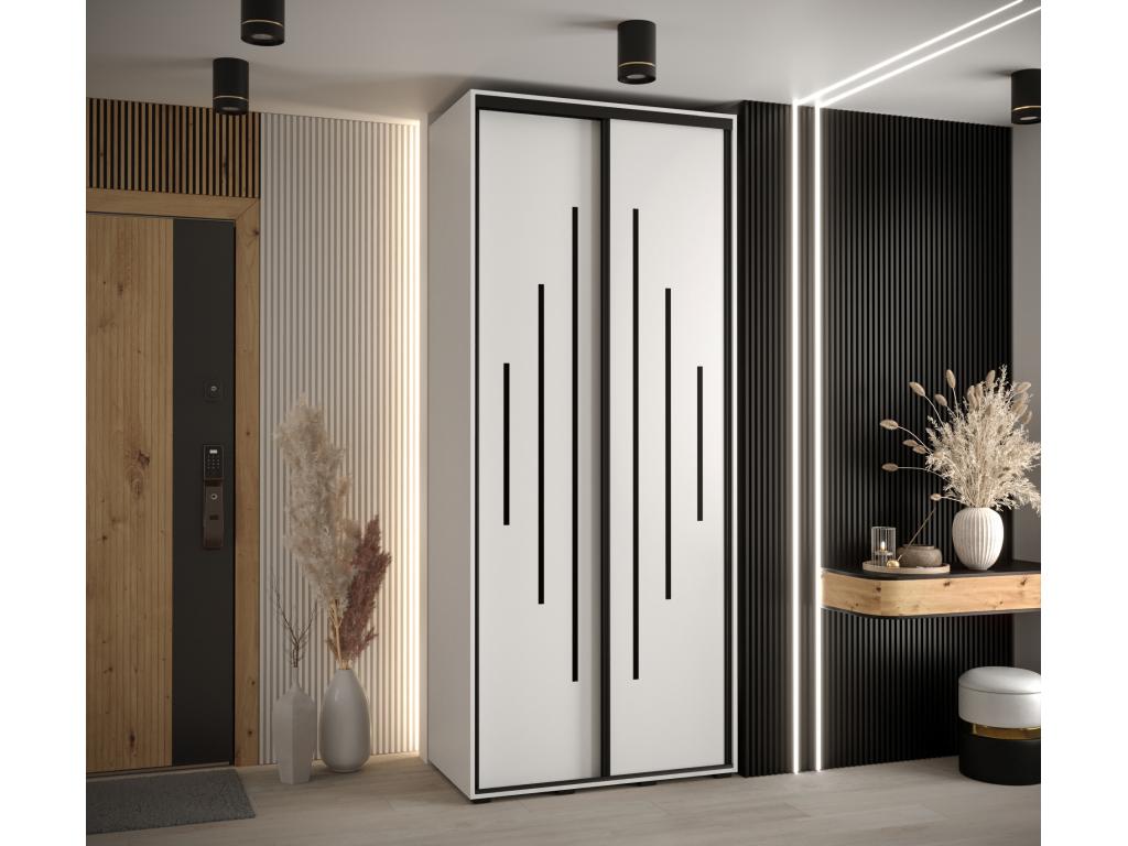 Domodure 12 Sliding Door Wardrobe 235.2/110/45 2 Doors GOWA17580