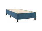 Chicyla bed base with dark blue mattress 100x200 OUNL96291