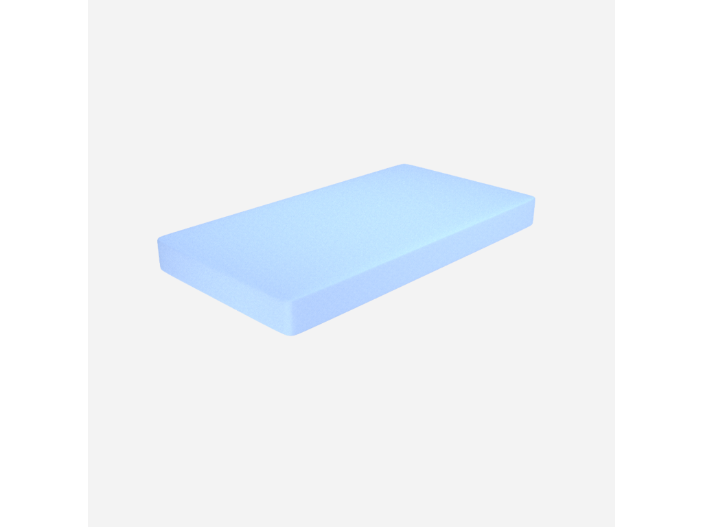 Mattress 90x190 cm, 20 cm high - made of non-deformable orthopedic Waterfoam - Smart ZRJZ37867
