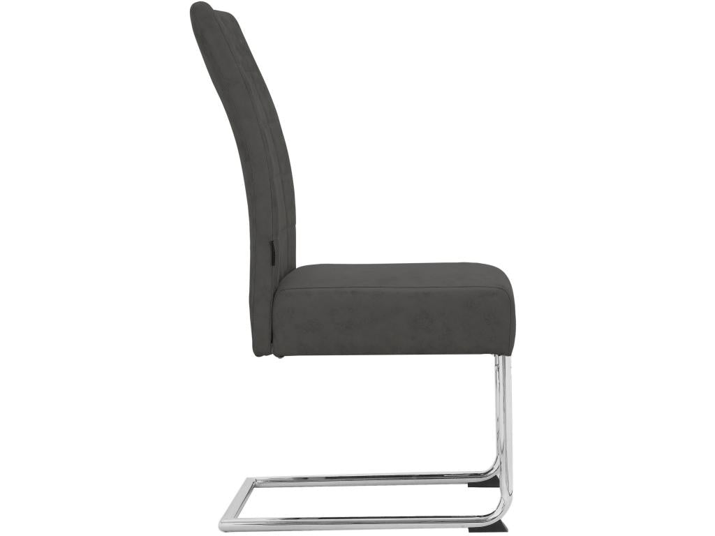 Dining Chair 2 Pack Anthracite JCDR92227