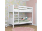 Wooden bunk bed N02 White 80x190 DAEX88264