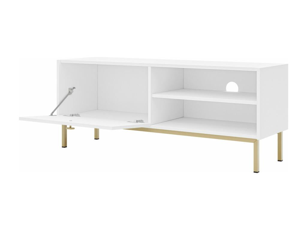 Domopure AB103 White TV Stand 120x48x35cm VWVZ33775