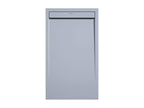 Domopure SMART Smooth Finish Grey Shower Tray with Colour Grid - 120x80 cm IMFG87741