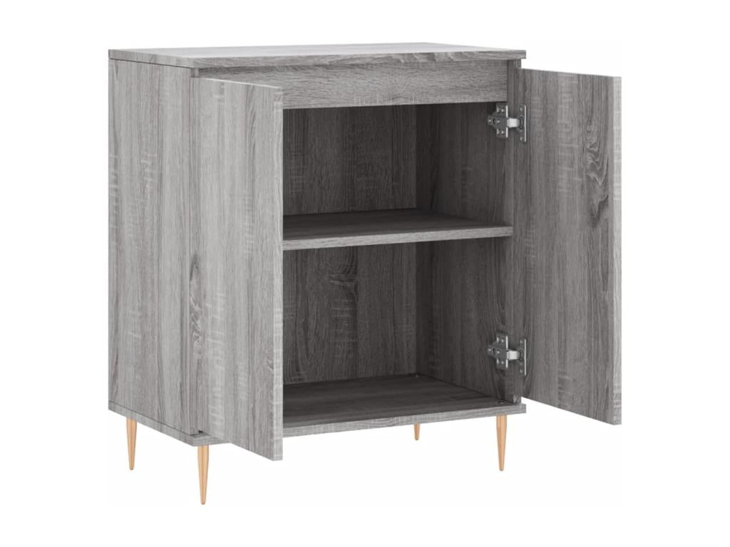 Chicyla Grey Buffet 60x35x70 cm Engineered Wood TTTJ05780