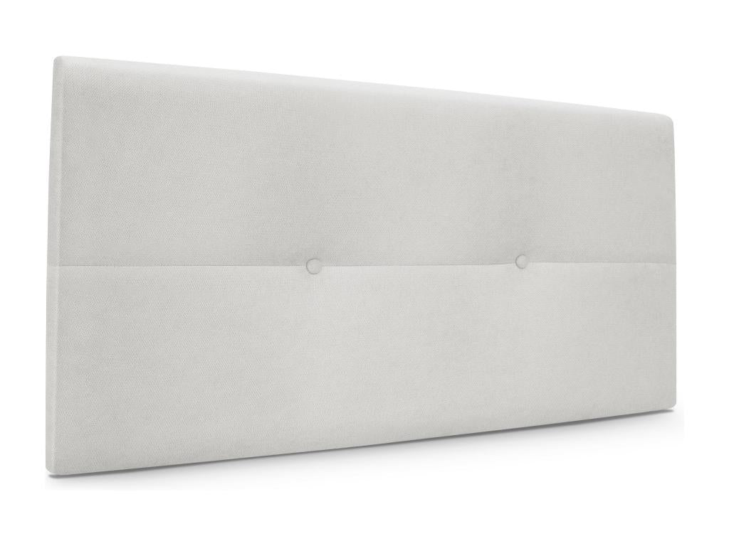 Domopure Aqualine Fabric Headboard with Buttons 90x50cm for 80/90cm Beds - Grey Domopure SODM25260