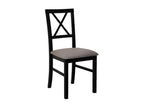 Victorville 156 Chair Grey - Black 93x43x40cm Upholstered Wood UQQF24934