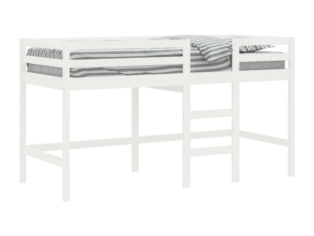 Children's loft bed without mattress with ladder 90x200 cm QCLD94304