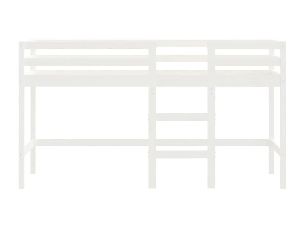 Children's loft bed without mattress with ladder 90x200 cm QCLD94304