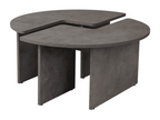 Set of 2 coffee tables L90 cm - Chicyla GZFT92550