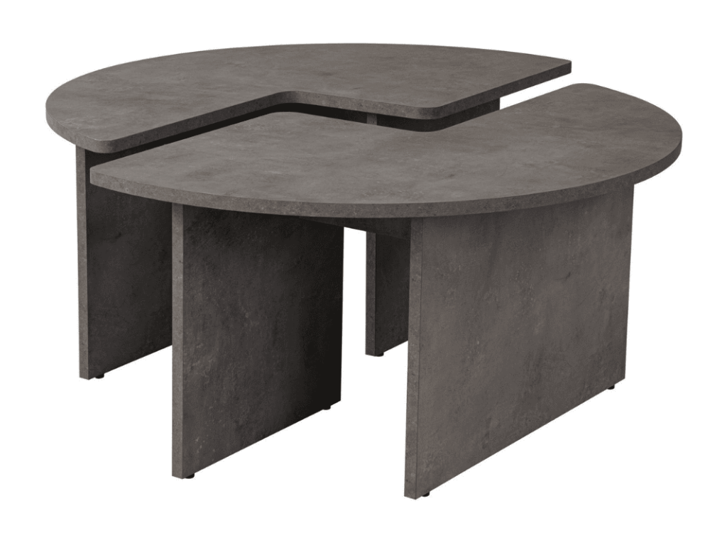 Set of 2 coffee tables L90 cm - Chicyla GZFT92550