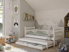 Chicyla KSB005 Children's Bed 90x200 cm White CAHM54613