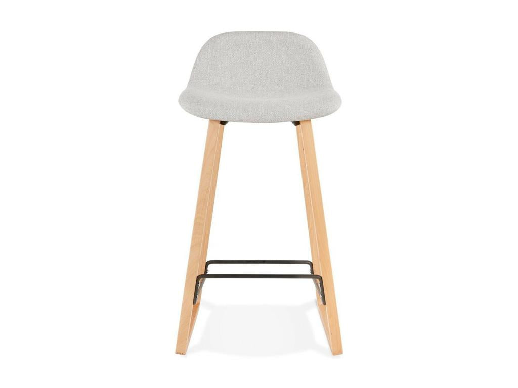 Domopure Designer Bar Stool 86cm Grey / Natural UWEP86014