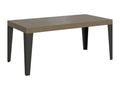Extendable table 90x180/440 cm Flame Premium Meublori anthracite legs