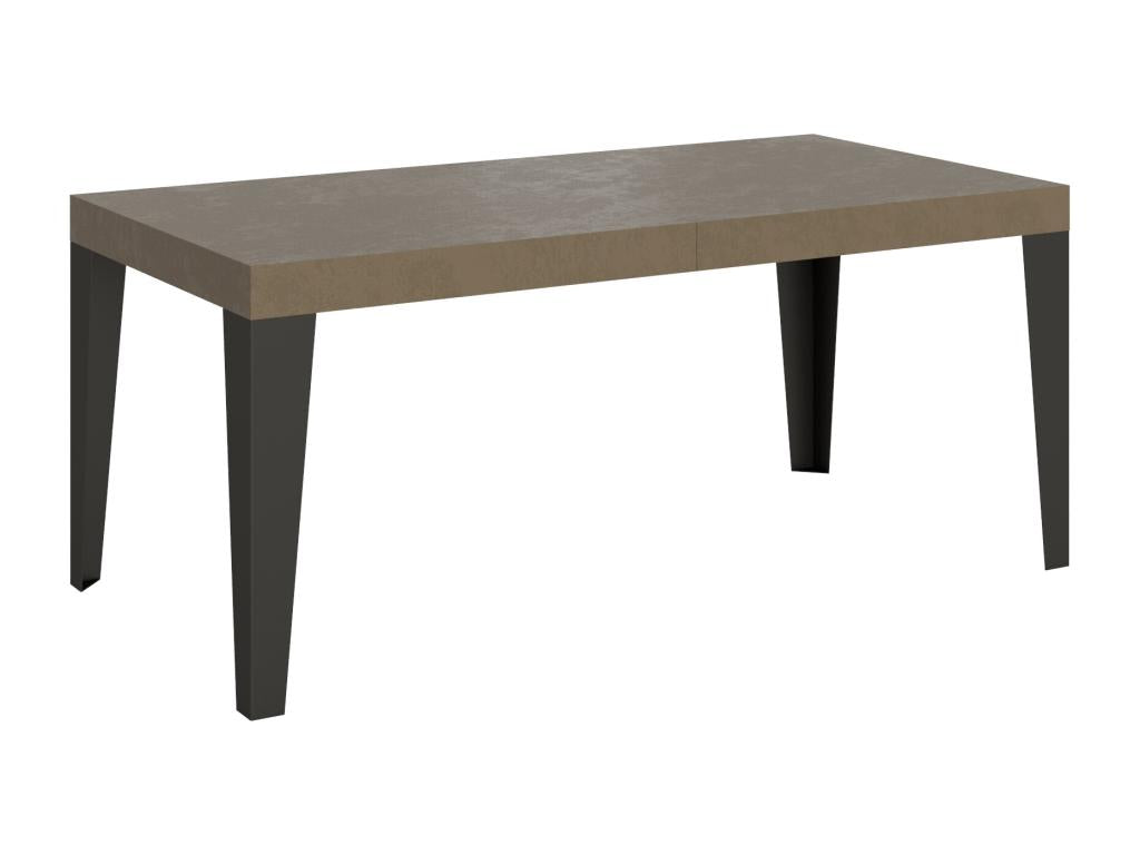Extendable table 90x180/440 cm Flame Premium Meublori anthracite legs