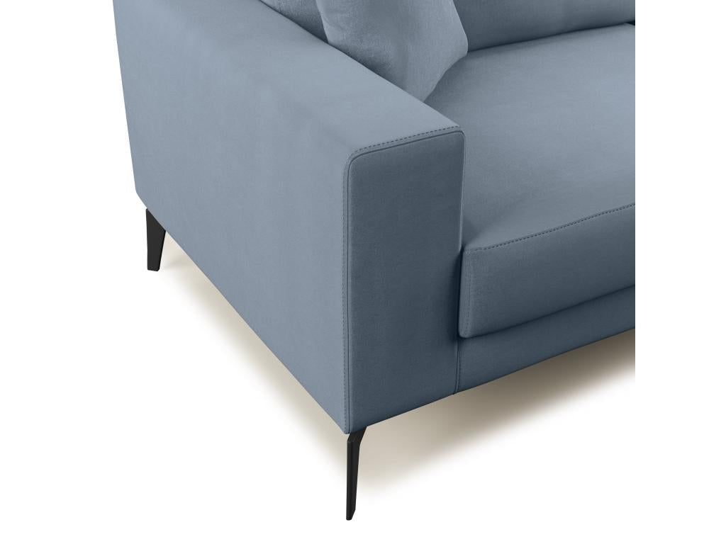 Chicyla Modern Detachable Microfiber Sofa T11 146 cm Pastel Blue XTUS99874