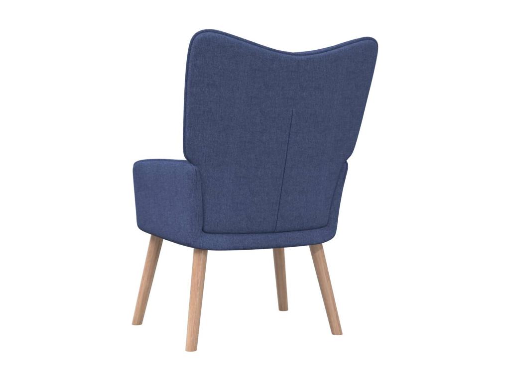 Blue Fabric Relaxation Chair TCRO01604