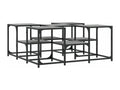Domopure coffee table, grey, 91x91x40 cm, engineered wood, JRBV22885