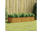 Raised garden bed 200x80x40 corten steel KJAL16100