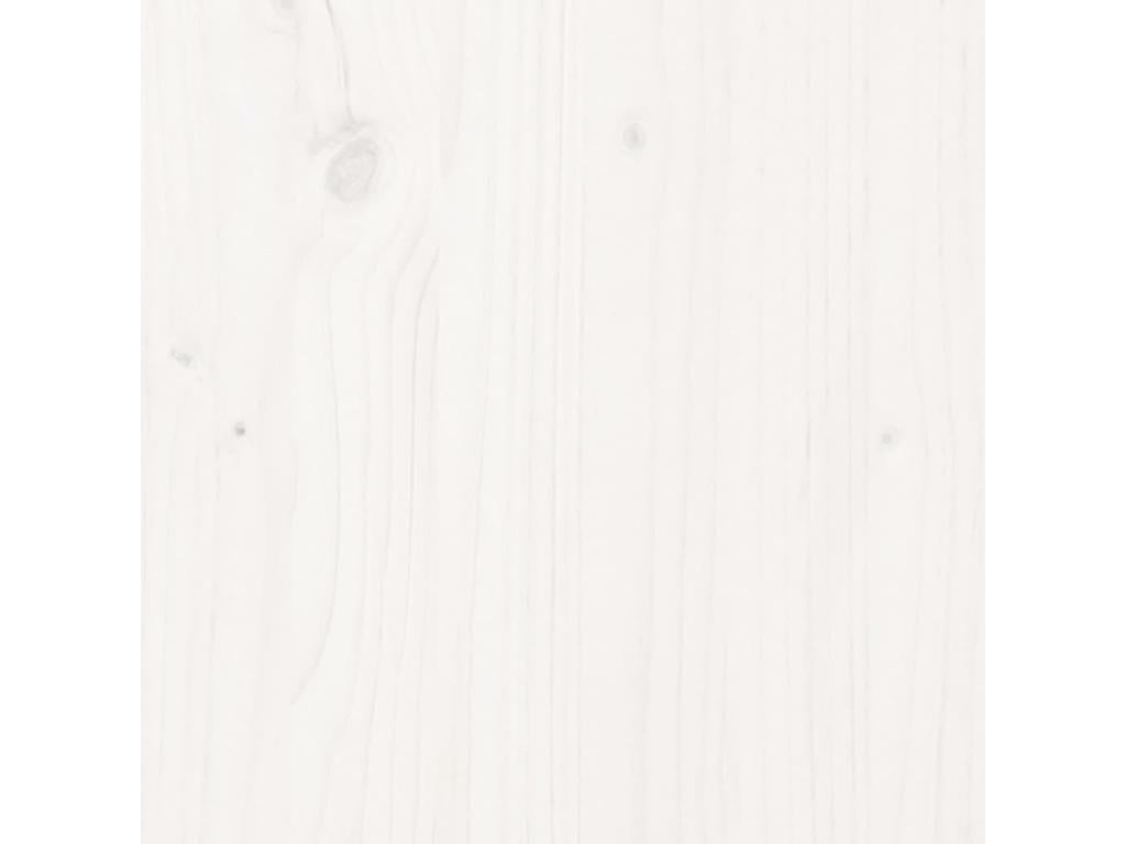 White Solid Wood Bed 120x200 3 FWQI01679