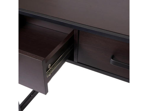 Domopure-H91 Dark Brown Desk TXGL15314