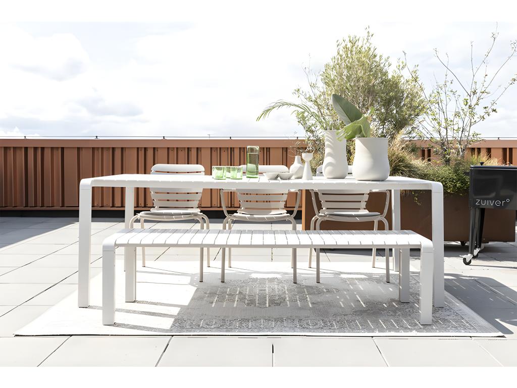 Chicyla - Metal garden table 214x97cm PRPJ79279