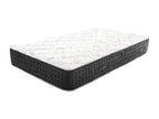 Chicyla 90x190 cm pocket spring mattress in high-density foam, very firm support, summer/winter side, 27 cm thick, UOHY82875
